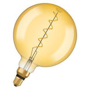 Vintage 1906 Big Globe 28 300&deg; Filament 5W 820 Gold E27 Декоративна світлодіодна лампа Osram (4058075092013) 4058075092013 фото