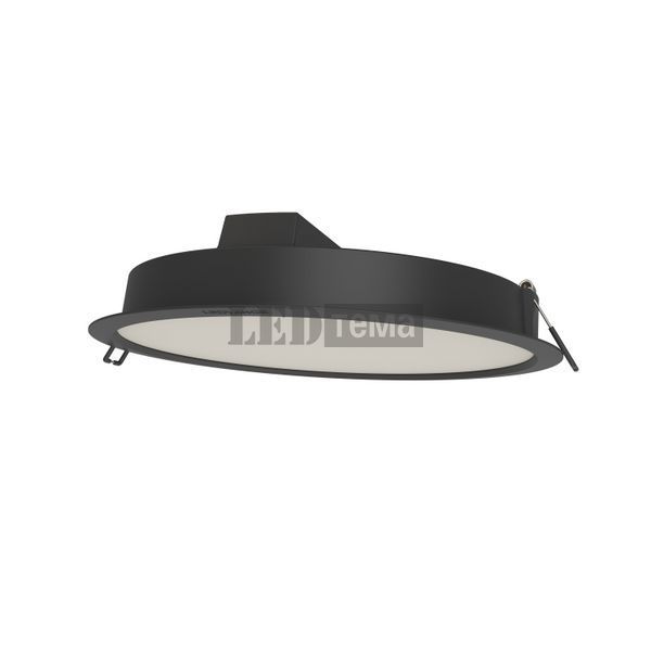 DL IP44 DN DN 215 830 2640LM BK 24W 3000К круглий даунлайт LEDVANCE (4099854561764) 4099854561764 фото