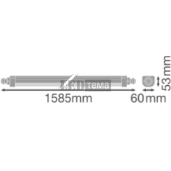 DP COMP TH 1500 V 865 IP66 PS 34-50W 6500К Пылевлагозащищённый светильник перекл. мощ. LEDVANCE (4058075740976) 4058075740976 фото