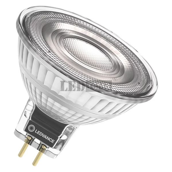 LED MR16 20 120 P CL 2.6W 827 GU5.3 12V 10x1 LEDVANCE Світлодіодна лампа низьковольтна (4099854103544) 4099854103544 фото