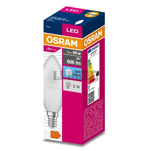 LED Star Classic B60 7,5W 840 FR E14 Светодиодная лампа Osram (4058075311886) 4058075311886 фото
