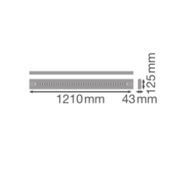 LN INV D 1500 P 930 DAVR SN WT 39-44-48-52W 3000К Офисный светильник с датчиком DALI-2 DIM перекл. мощ. PIR IP20 LEDVANCE (4099854249693) 4099854249693 фото