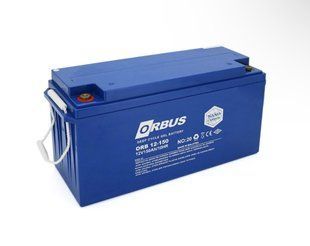 Акумуляторна батарея ORBUS CG12150 GEL 12 V 150 Ah (485 x 172 x 240) Black 47kg Q1/34 CG12150 фото
