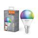 SMART WIFI P40 4,9W 230V RGBW FR E14 SINGLE PACK лампа світлодіодна димована LEDVANCE (4058075778658) 4058075778658 фото 3