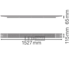 LB FLEX 1500 DALI P 840 N 105W 4000К світильник для високих стель DALI-2 DIM IP23 LEDVANCE (4058075676305) 4058075676305 фото