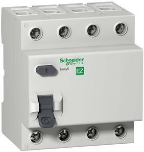 Дифференциальный выключатель УЗО 4P 40A 300mA АС Easy9 Schneider Electric (EZ9R64440) EZ9R64440 фото