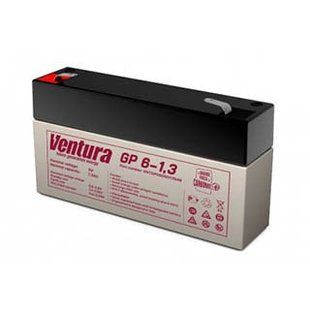Аккумуляторная батарея Ventura 6V 1,3Ah (97*25*56), 0.31 kg Q40 GP 6-1,3 фото