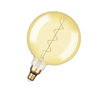 Vintage 1906 Big Globe 28 300&deg; Filament DIM 5W 820 Gold E27 Декоративна світлодіодна лампа димована Osram (4058075269729) 4058075269729 фото