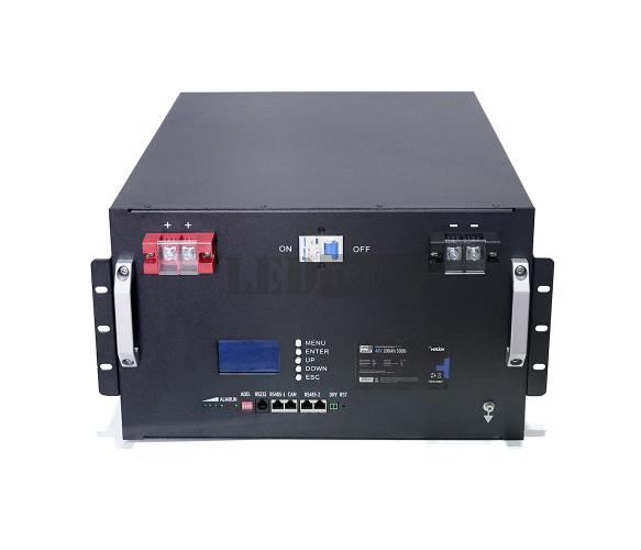 Литий-железо-фосфатный аккумулятор Merlion LiFePO4 48V 200AH for Solar,(440x580x270),77kg 5000 циклов Q1 (LFP48-200US) LFP48-200US фото