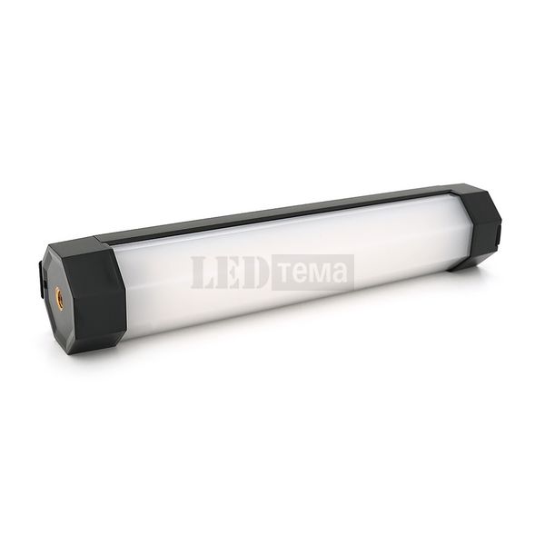 Лампа для кемпінгу LUXCEO P200RGB, 6W, 12 режимів, пульт, корпус-пластик+метал, водостійкий, ip44, вбудований аккум 4000mAh, USB кабель, 6000K, BOX P200RGB фото