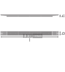 LB FLEX 1500 DALI P 840 VW 105W 4000К світильник для високих стель DALI-2 DIM IP23 LEDVANCE (4058075676343) 4058075676343 фото