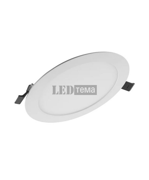 DL SLIM ALU DN 205 22 W 4000 K WT Ledvance (4058075064027) Плоский світлодіодний світильник Downlight з зовнішнім драйвером і алюмінієвим корпусом 4058075064027 фото