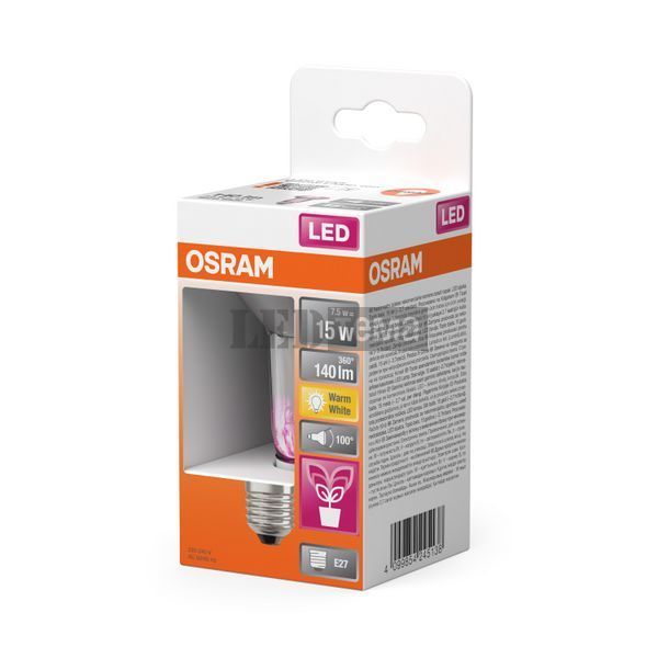 LED Star Grow Lamp Filament 100&deg; R63 7,5W E27 Фітолампа для росту рослин Osram (4099854245138) 4099854245138 фото