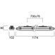 Resisto GRP 1200 IP66 4200-7000LM 840 44W Светильник линейный влагозащищенный с усиленной химической защитой Sylvania (0010519) 0010519 фото 4