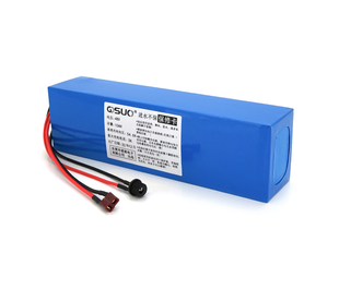 Аккумуляторная батарея литиевая QiSuo 48V 10A с элементами Li-ion 18650, DC: 5.5x2.1мама + разъем T-2HQмама (QS-4810) QS-4810 фото
