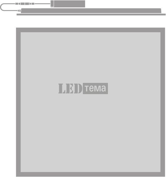 PL COMP 600 V 840 33W 4000К Світильник панель IP40/IP20 LEDVANCE (4099854017902) 4099854017902 фото
