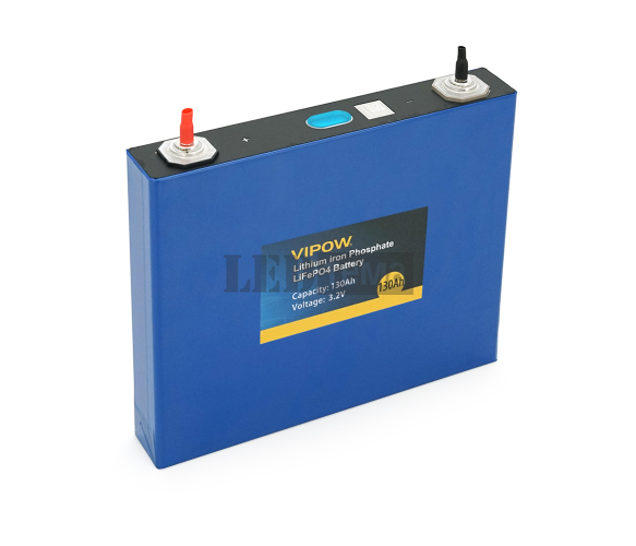 Ячейка Vipow 3.2V 130AH для збирання LiFePo4 акумуляторів, (200х30х170(185)) мм, Q6 (Vipow-3.2V-130AH) Vipow-3.2V-130AH фото