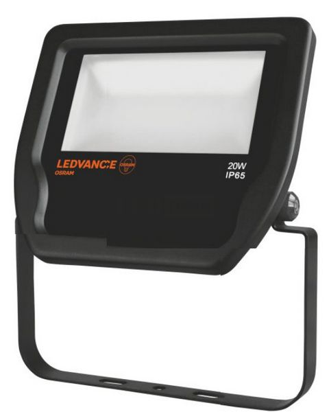LEDVANCE FLOOD LED 20W/4000K BK 100DEG IP65 (4058075097483) Светодиодный прожектор 4058075097483 фото