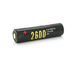 Аккумулятор 18650 Li-Ion Soshine 18650USB-3.7-2600, microUSB, 2600mAh, 2.5A, 4.2/3.6/2.75V, Black (Soshine 18650USB/2600) Soshine 18650USB/2600 фото 1