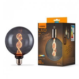Filament G125 E27 3.5W 60лм 1800K AC220-240В 360&deg; светодиодная лампа филаментная VIDEX (VL-DNA-G125-S) VL-DNA-G125-S фото