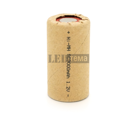 Аккумуляторная батарея для шуруповерта Ni-MH SC3000mAh 1.2V, 10C, 22,5x42,5 mm (Ni-MH-3000mAh) Ni-MH-3000mAh фото