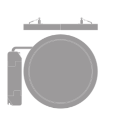 DL UNIV DA D300 V ML 83040 WT 15-22W 3000/4000К круглий даунлайт DALI DIM CCT перем. потуж. IP44/IP20 LEDVANCE (4099854541377) 4099854541377 фото