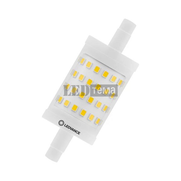 LED P LINE 78 75D 9,5W/827 230V R7S 20X1 LEDVANCE Светодиодная лампа диммируемая (4099854064906) 4099854064906 фото