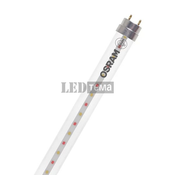 LEDTUBE T8 18 EM FLUORA 600 6.6W 8x1 OSRAM Светодиодная фито лампа трубчатая (4099854178115) 4099854178115 фото