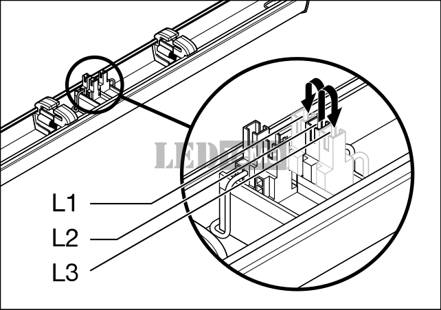 TRUSYS FLEX P CL WT 50W 4000К Линейный светильник IP40 LEDVANCE (4058075771482) 4058075771482 фото