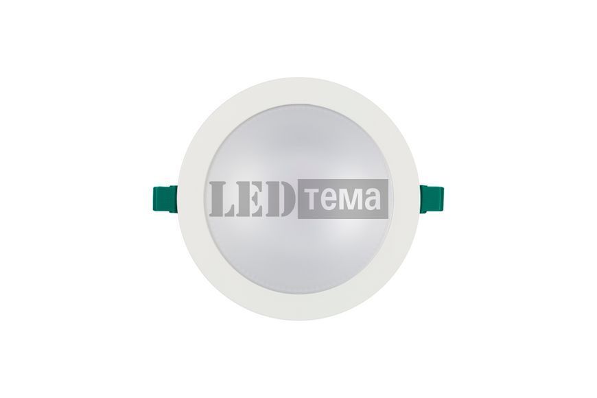 START Downlight 175 IP54 1500LM 830 DALI 14,5W Світильник врізний круглий керований Sylvania (0030592) 0030592 фото