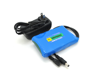 Аккумуляторная батарея литиевая QiSuo 24V 3A с элементами Li-ion 18650 + зарядное устройство 25.2V1A,DC5.5x2.1, (112x20x70mm) (QS-2403CH) QS-2403CH фото