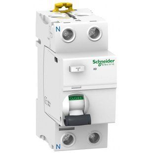 Дифференциальный выключатель УЗО iID 2P 16A 10мА AC Schneider Electric (A9R10216) A9R10216 фото