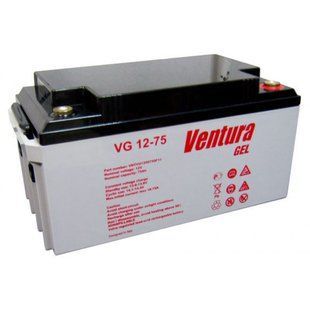 Акумуляторна батарея Ventura VG 12-75 Gel 12V 75Ah (350*167*180мм), Q1 VG 12-75 Gel фото