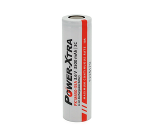 Аккумулятор Li-ion Power-Xtra 18650 3500mAh 3.6V(3,7V), White (PX18650-35A) PX18650-35A фото
