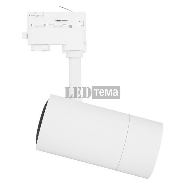 TR SP ZOOM D85 25W/3000K DIM 97R WT 15&deg;-55&deg; трековый светильник с регулируемой оптикой трехфазный белый Ledvance (4058075335769) 4058075335769 фото