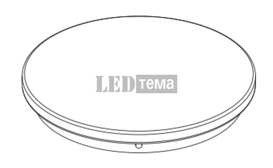 CEILING ROUND SENSOR ⌀ 37cm IP20 24W 6500К Накладной светильник с фотодатчиком OSRAM (4099854647826) 4099854647826 фото