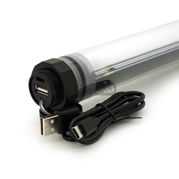 Лампа для кемпінгу Uyled UY-Q7S, 4 режими, корпус-пластик, водостійкий, ip68, вбудований акумулятор 10400mAh, USB кабель, 5500K, BOX UY-Q7S фото