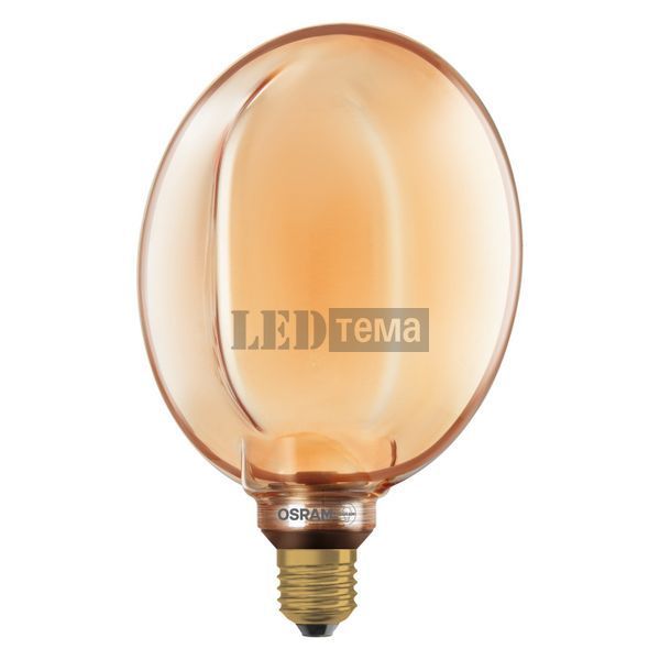 Vintage 1906 Globe 183 Filament O Lamp DIM 4W 818 Gold E27 Декоративная светодиодная лампа диммируемая Osram (4058075846043) 4058075846043 фото