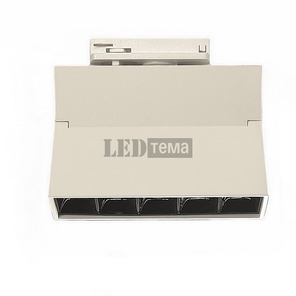 AccentFlow-Book220v 10Вт 45&deg; 4000K white CRI90 трековий світильник однофазний білий (AFBK220v-WH1045490) AFBK220v-WH1045490 фото