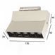 AccentFlow-Book220v 10Вт 45&deg; 4000K white CRI90 трековий світильник однофазний білий (AFBK220v-WH1045490) AFBK220v-WH1045490 фото 8