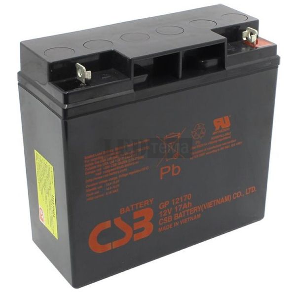Акумуляторна батарея CSB GP12170B1, 12V 17Ah (181х77х167мм) Q4 GP12170B1 фото