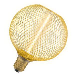 DECOR LED STRAW FILAMENT GLOBE 125 16 GOLD DIM 3,5W 818 E27 Декоративна світлодіодна лампа димована Osram (4058075840164) 4058075840164 фото