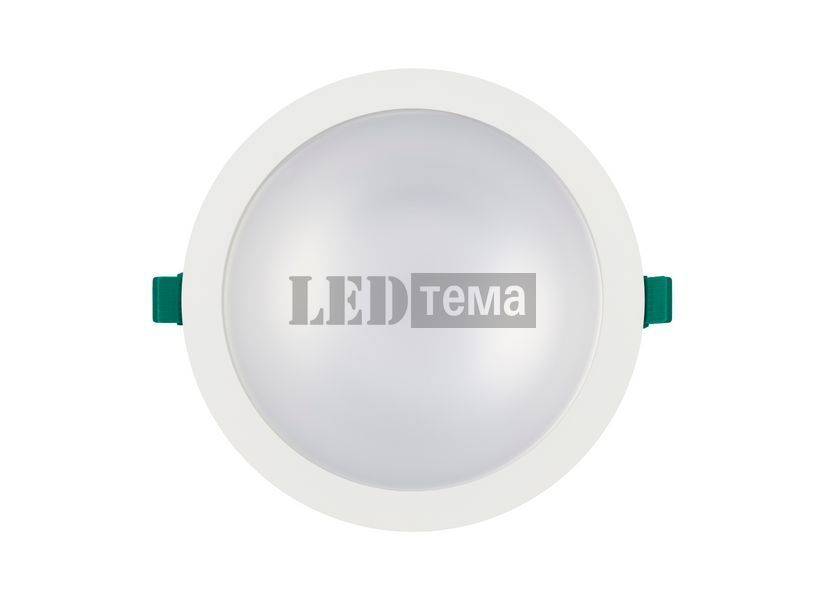 START Downlight 225 IP54 2400LM 840 DALI 23W Світильник врізний круглий керований Sylvania (0030597) 0030597 фото
