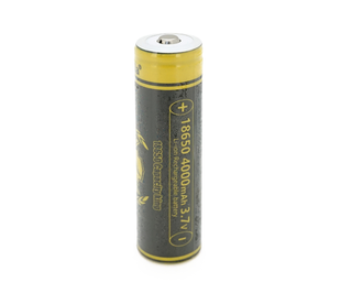 Акумулятор 18650 Li-Ion LiitoKala King-4000-JT, 4000mAh (3800-4000mAh), 3.7V (2.75-4.2V), Black/Yellow (King-4000-JT) King-4000-JT фото