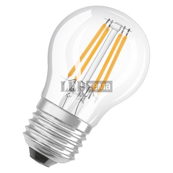 LED Classic P 40 Filament DIM CRI97 S 4.2W 927 Clear E27 лампа светодиодная диммируемая LEDVANCE (4099854077968) 4099854077968 фото