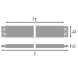 LN INV INFILL 1500 WT Захисна вставка LEDVANCE (4099854214844) 4099854214844 фото 3