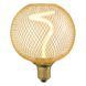 DECOR LED SPIRAL FILAMENT GLOBE 125 18 GOLD DIM 3,5W 818 E27 Декоративная светодиодная лампа диммируемая Osram (4058075840201) 4058075840201 фото 2