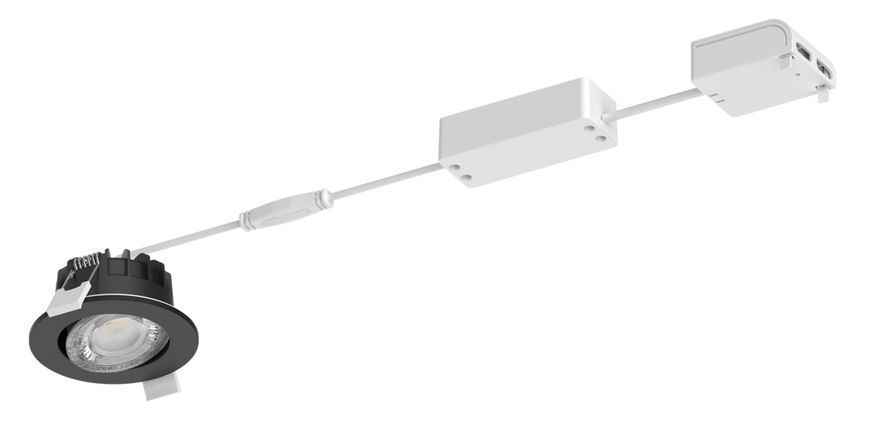 RS071B 5S/827_30_40 60D PSR PI6 IP20/IP65 BK 6W 2700/3000/4000К Точковий світильник DIM CCT Philips (929003322802) 929003322802 фото