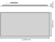 PL ECO 1200x600 E 840 60W 4000К Світильник панель IP20 LEDVANCE (4099854603341) 4099854603341 фото 5