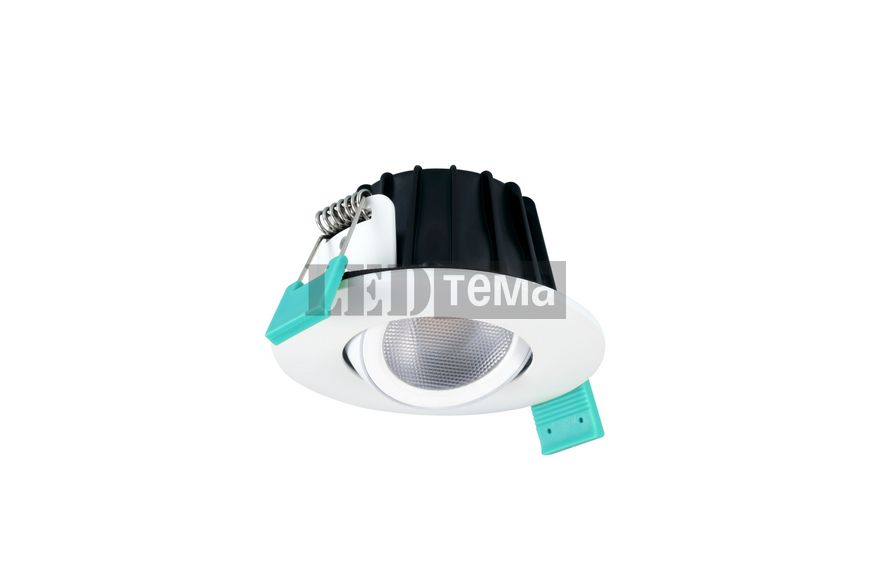 OBICO 68 IP65 550lm 3CCT DIM ADJ WHITE Sylvania Светильник потолочный LED диммируемый встраиваемый (005363) 005363 фото
